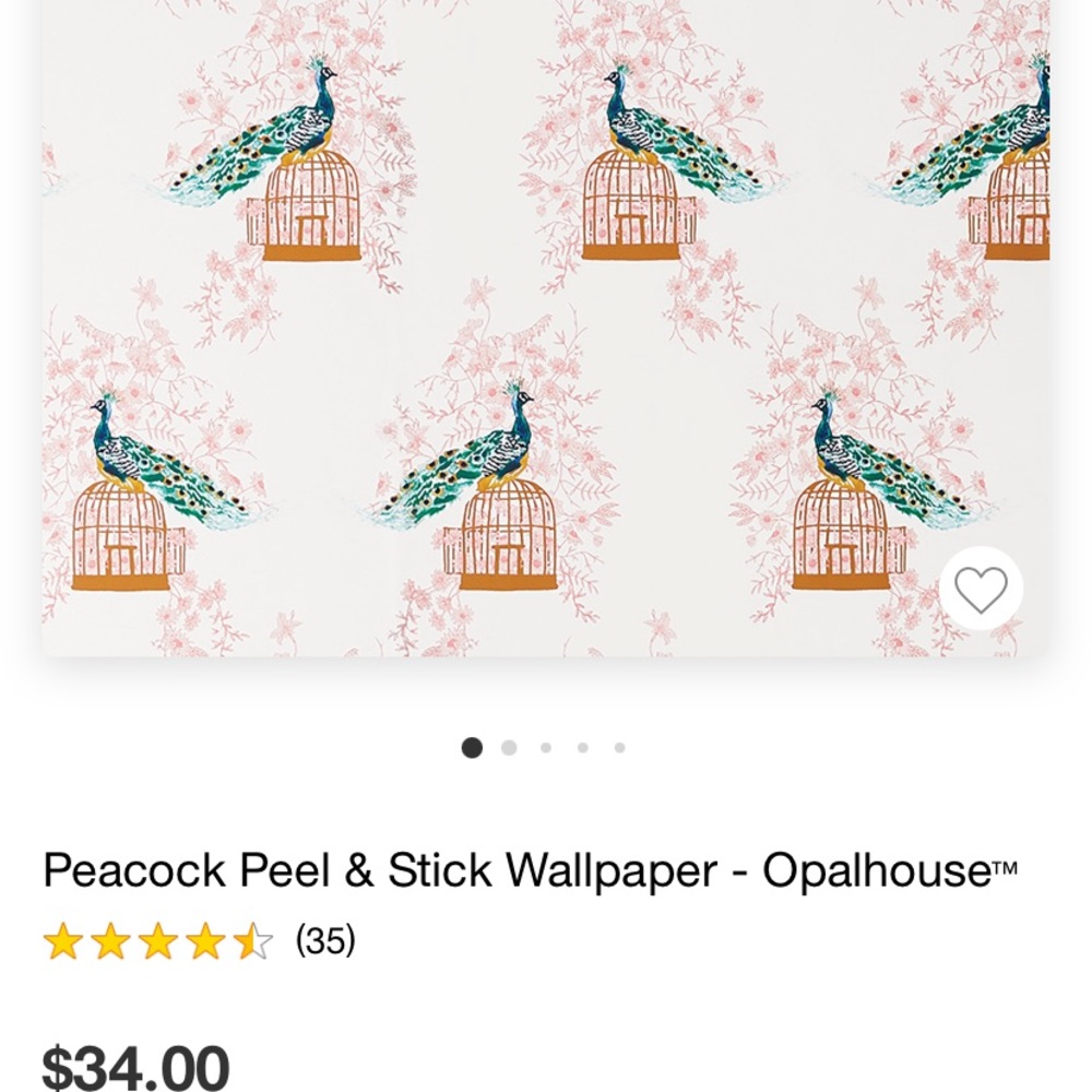 OpalHouse Peel and Stick Wallpaper